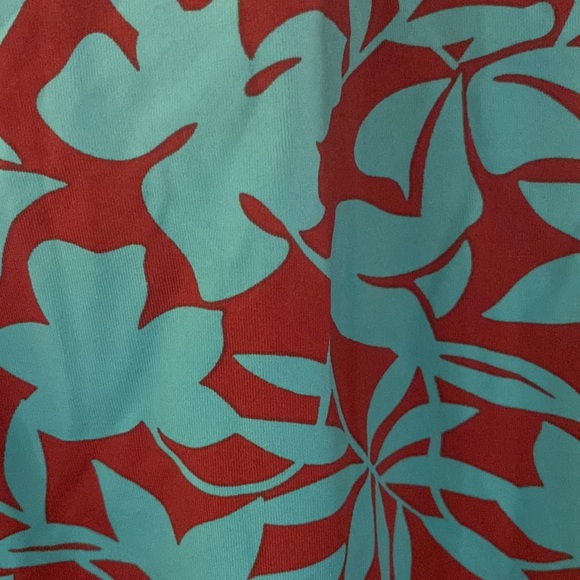 Lands End swim suit.  Top and brief. Size 16 perfect condition. - Picture 2 of 2